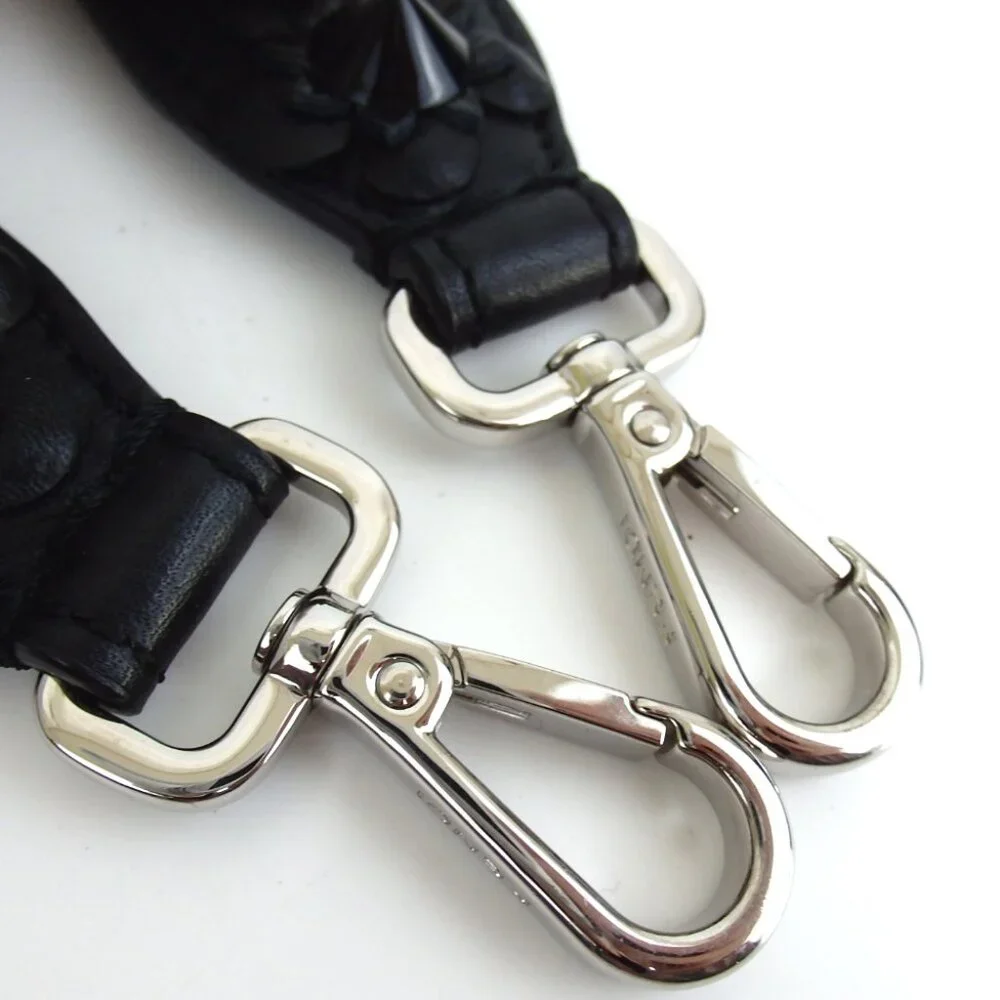 Authentic FENDI Strap You Bag Strap Flower strap leather [Used] - Picture 4 of 6